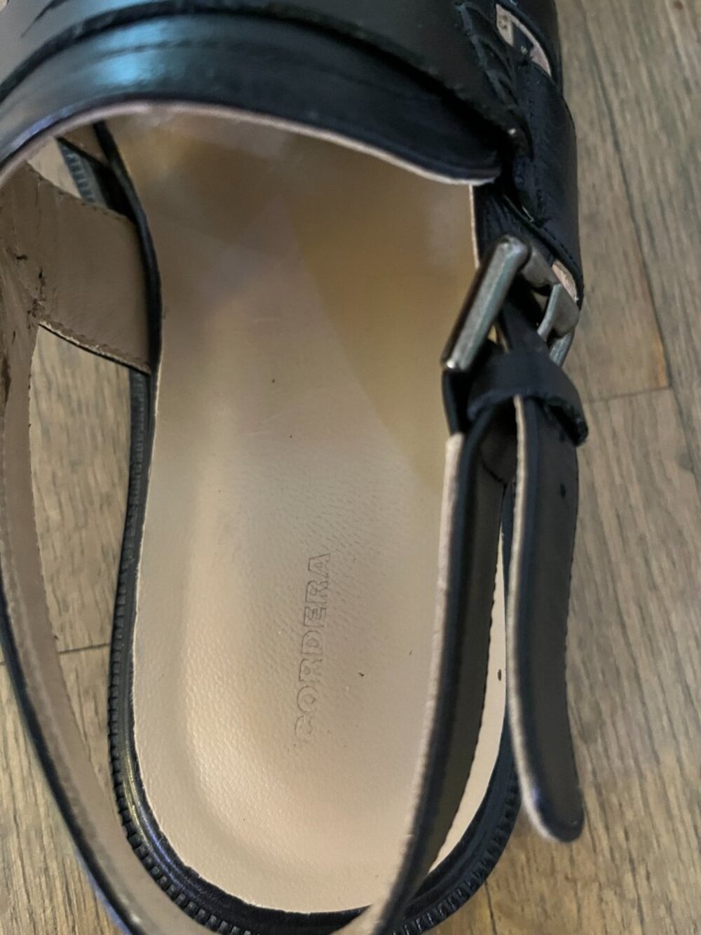 CORDERA Slingback Loafer Black size 37 - Picture 5 of 10